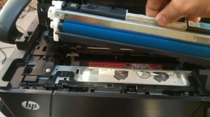 Changing Toner For HP Laserjet Pro Colour MFP m176n 2019...