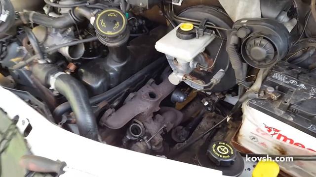Как проверить берёт ли турбина масло. Ford Transit 2.5DI 4DA