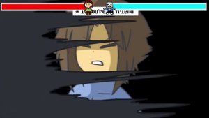 Glitchtale animation►Megalomaniac бой Санса Чары и Фриск►#5