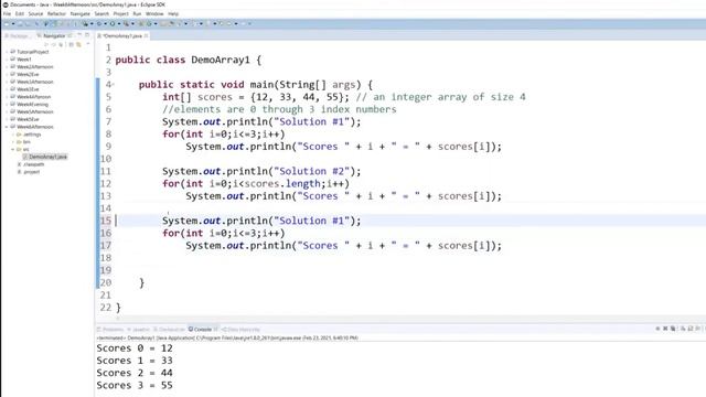 Java Arrays | NEW Java Tutorial 2021