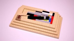 Lego Architecture 21058 Great Pyramid of Giza Speed Build