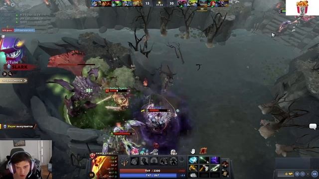 РАМЗЕС ЗАЛЕТЕЛ НА 10.000 ММР! УСТУПИЛ КЕРРИ КИРИТИЧУ / RAMZES DOTA 2 STREAM