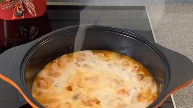 Паста с семгой в сливочном соусем ! смотреть онлайн