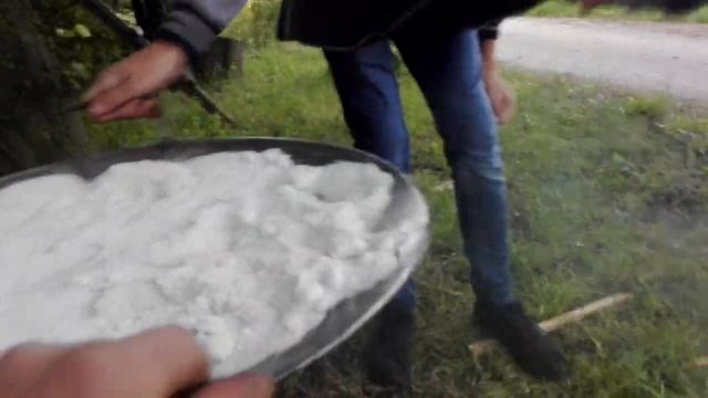 Походнач печь и сковорода. Обжарка солью смотреть онлайн