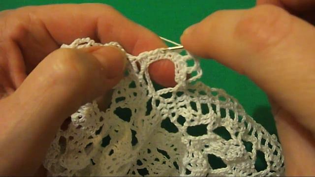 БРЮГГСКОЕ КРУЖЕВО: КРАСИВАЯ САЛФЕТКА. ЧАСТЬ 7