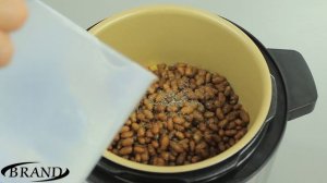 Фасоль с овощами в скороварке-мультиварке Brand 6050