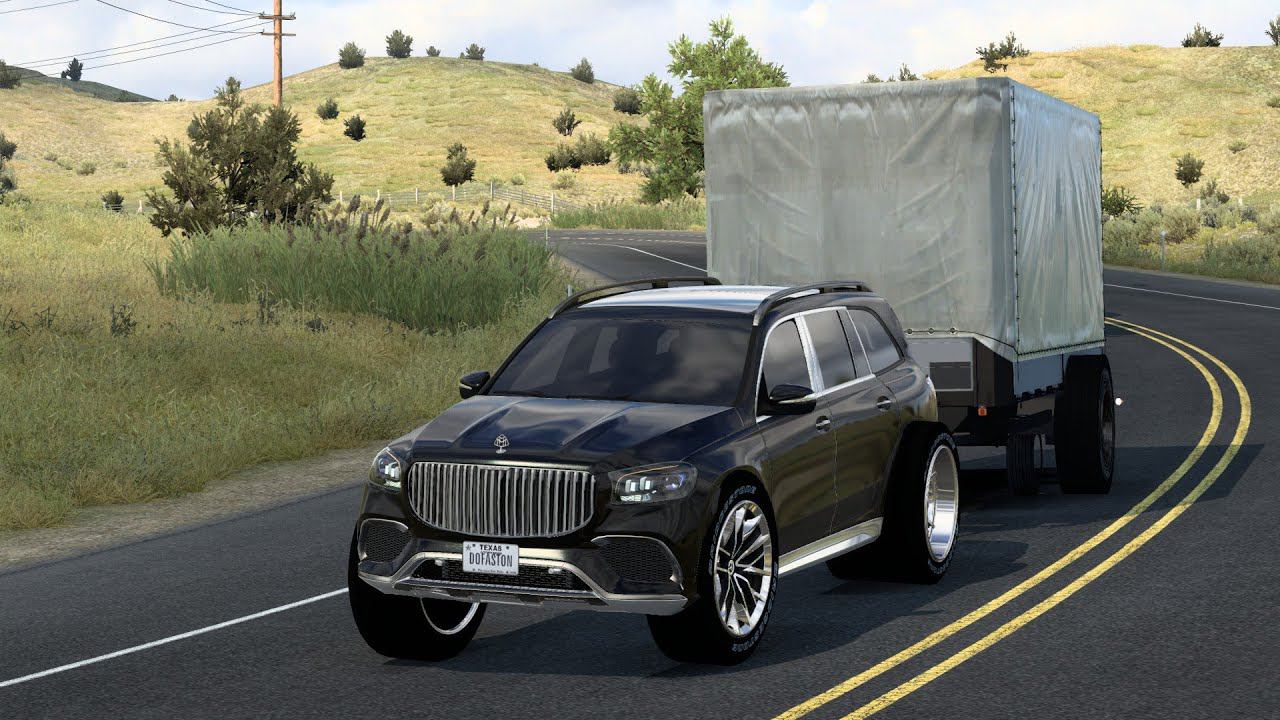 [ATS] Mercedes-Benz GLS Maybach 2023_Dark Ed._Cargo Delivery смотреть онлайн