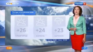 Прогноз погоды на 20 июля в Алтайском крае