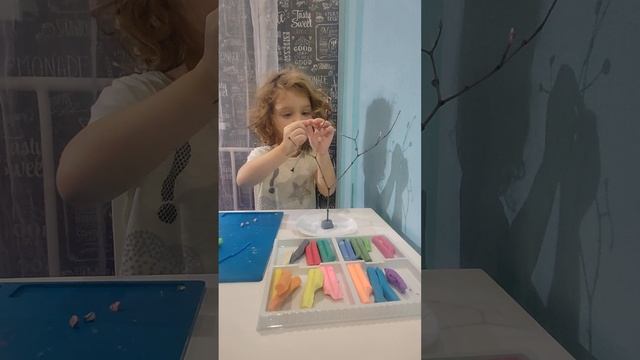 занятие по мелкой моторики с ребёнком в 3 года #лепкадлядетей #лепкаизпластилина #развитиеребенка
