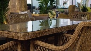 LATTE комплект плетеной мебели из искусственного ротанга