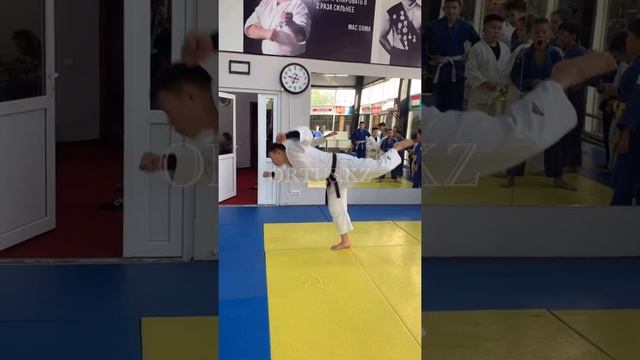 Подводящие упражнения к броску Uchi Mata (подхват под одну ногу) ORTUS.KZ