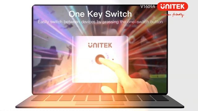 8K DisplayPort 1.4 Bi- Directional Switch with 2-In-1-Out or 1-in-2-Out. | V1609A смотреть онлайн