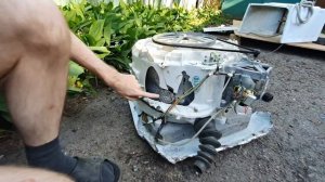 ✅Машинку разорвало ? Решили сделать зверский мопед из стиралки и кинули в неё кирпич