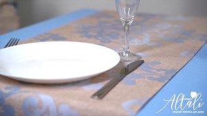 Дорожки на стол для кухни Генуя- лаконичность и эстетика!