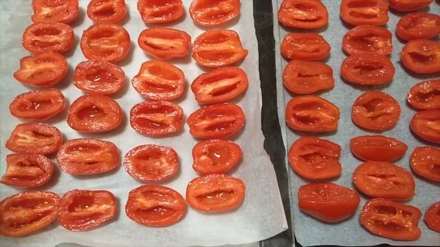 Вяленые помидоры.Простой рецепт вкусных вяленых томатов.Готовим с Инной