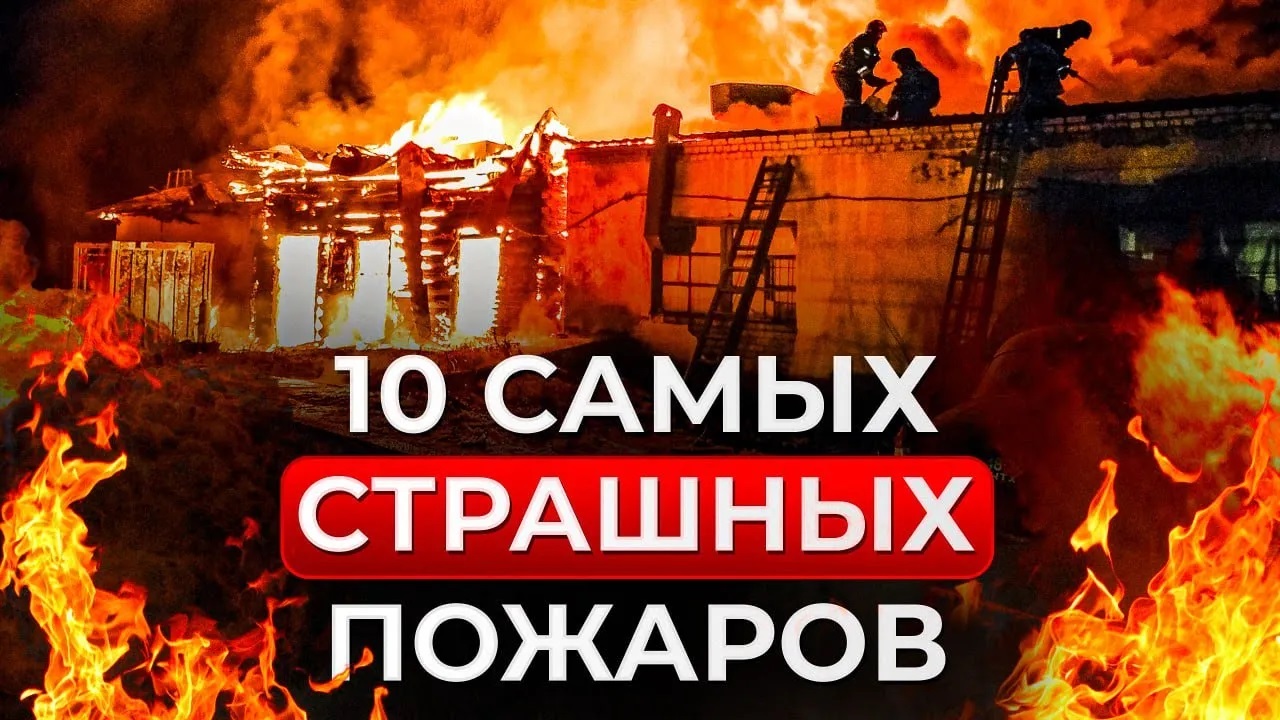Самые СТРАШНЫЕ пожары в России за последние 50 ЛЕТ!
