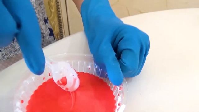 Игрули НЕньютоновская жидкость Как сделать цветную жижу самостоятельно How to make colored slime смотреть онлайн