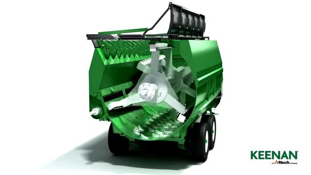 Принцип работы кормосмесителя Keenan