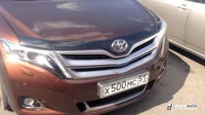 Toyota Venza Дефлектор капота Hood protection (AVS Aeroskin™ 322008)