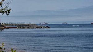 Владивосток, море, виды пейзажи, набережная семь футов.