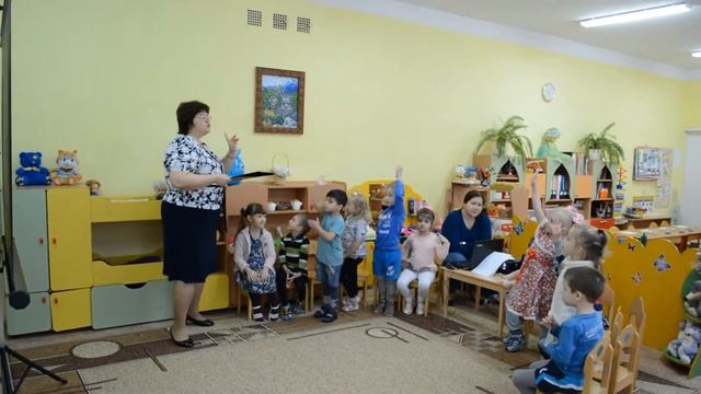 НОД  в средней группе "Путешествие капельки"