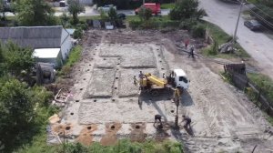 Бурение свай , Ямобур, сваи ТИСЭ (Брянск) свайный фундамент с ростверком.