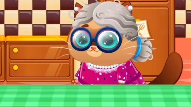 Удивительная история для детей как Арина и котик Bubbu играют в игре | Няня заботится о кот Бубу