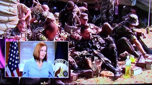 06.08.2014 Псаки об украинских солдатах смотреть онлайн