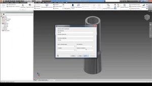 Autodesk Inventor. Добавление параметрической детали в библиотеку компонентов Inventor.