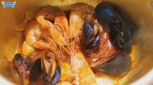 корейский острый суп из морепродуктов. Чампон | корейская еда