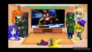 FNaF Афтоны реагируют на Уильяма. Атака Прошлого (2/7)