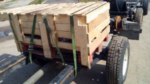 Одеваем кузов на раму нивы