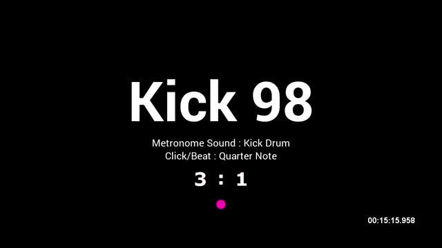 Kick Drum / BPM 98 смотреть онлайн