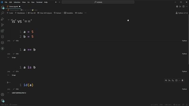 is vs == | Python Comparison Operators | Confusing Topic | Beginner Tutorial смотреть онлайн