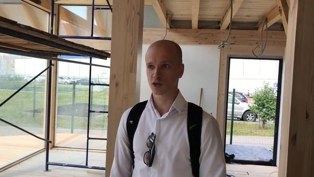 Правдивый отзыв посетителя дома Берген. Компания Экокомплект. Немецкая технология фахверк. смотреть онлайн