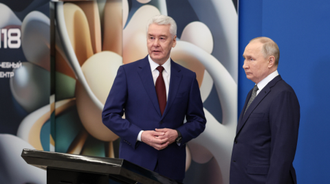 Путин и Собянин осмотрели новый Центр диагностики и телемедицины в Москве