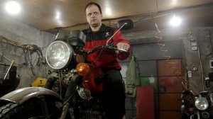 ИЖ Юпитер на инерционном диностенде. Определяем смесь по дыму.