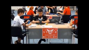 5.12с - Рекорд Европы по среднему времени сборки часов Рубика. Ramenskoe Open 2019