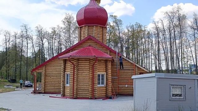 Замена деревянных покрытий крыши на металлические. Август 2023 смотреть онлайн