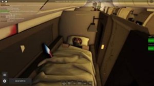 Flying first class at Singapore Airlines! (ROBLOX)