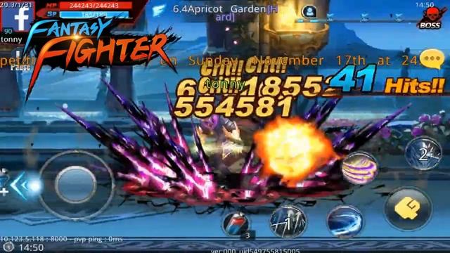 Fantasy Fighter 3D Blaze shows fighting skills