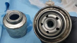23390-30340 топливный фильтр Prado 2.8 дизель. 42000 км, распилили, посмотрели. Все отлично!