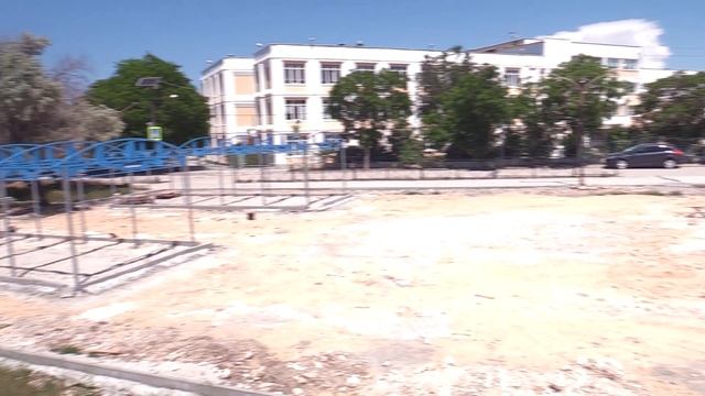 В Черноморском завершаются работы по благоустройству