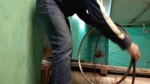 Как поменять камеру,и покрышку на шоссейнике,ХВЗ