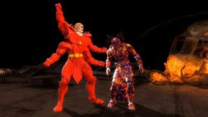 Mortal Kombat Komplete Edition - Shazam Kintaro & Blaze Tag Ladder 4K Gameplay Playthrough