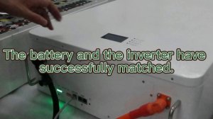 48V 200Ah battery match with 3 6Kw Growatt inverter