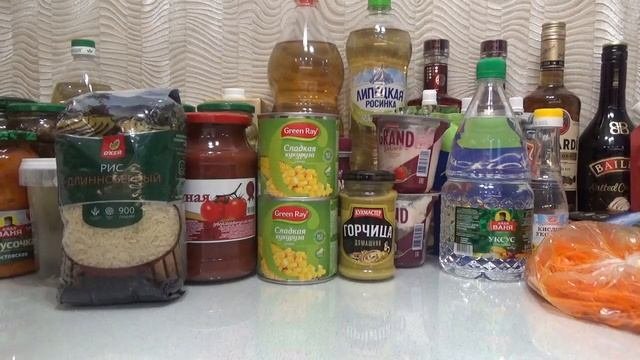 Большая продуктовая закупка.(март 2022)Ашан,Окей,Маяк