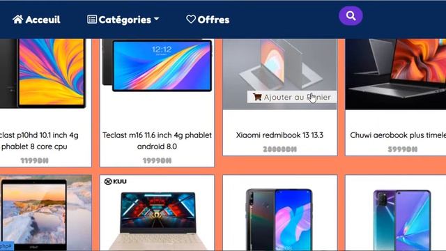 SAM Shopping E-commerce Platform PHP 7 MySQL  Bootstrap 4