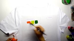 Рисовать на ткани обычной акриловой краской?
