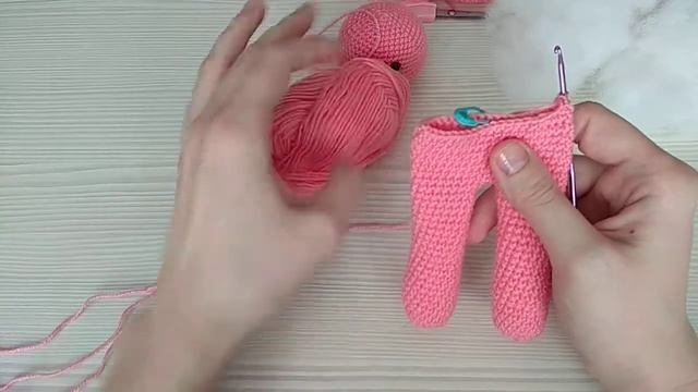 МК Вязаный зайка! Ушастик! Часть 3!